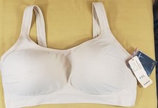 New TRUEKIND Women Size XXXL Nude Color Wirefree Shaper Daily Comfort Nude Bra