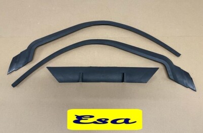 ESA SEAT LEON MK1 MK2 MK3 CUPRA FRONT SPLITTER LIP SPOILER UNIVERSAL 3 PCS