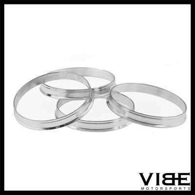 73 TO 66.56 ALUMINUM HUB CENTRIC WHEEL CENTERING RINGS OD=73 ID=66.56