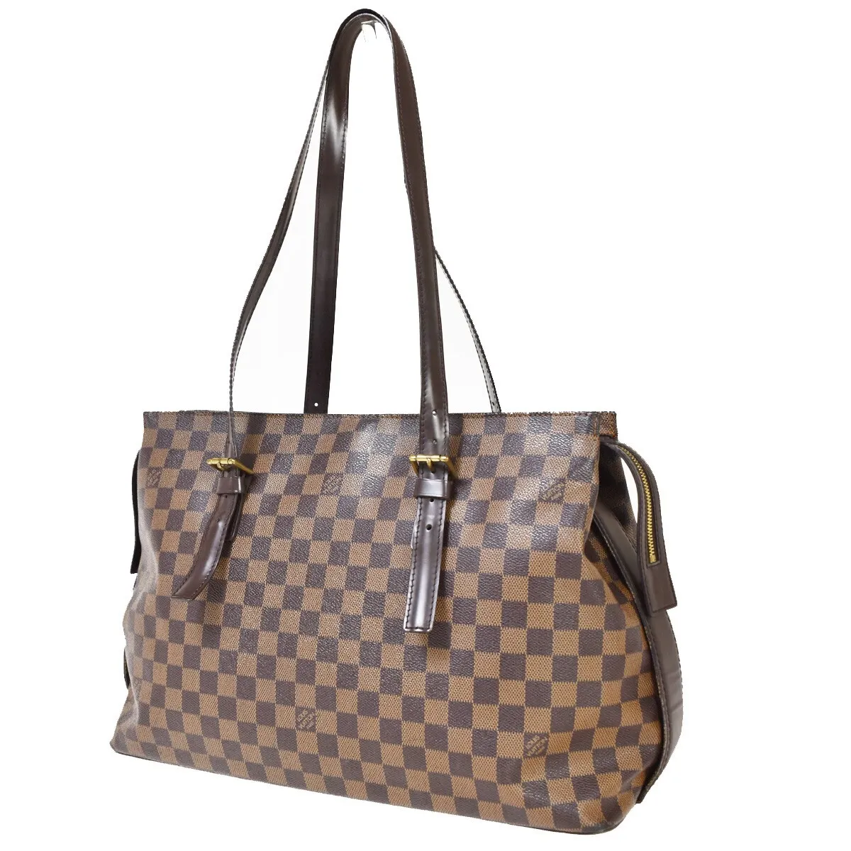 Louis Vuitton Damier Chelsea Tote Bag Shoulder Ebene N51119