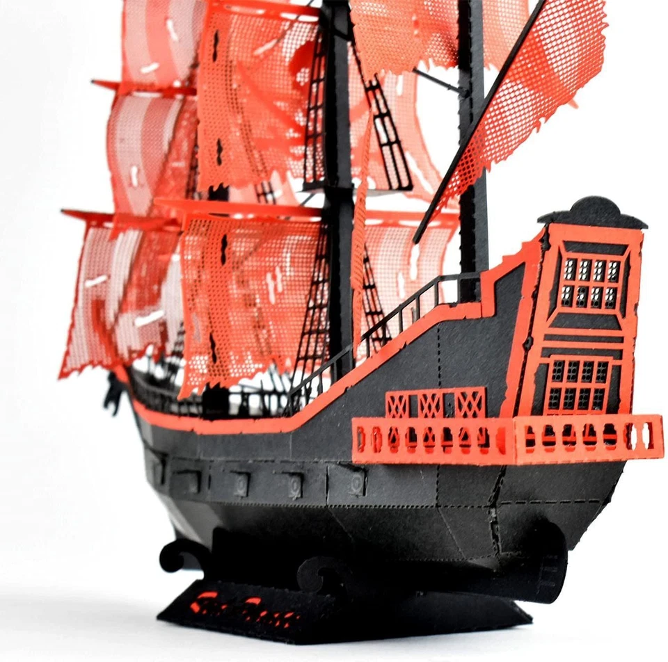 Kawada Paper Nano Red Pirate Ship PN-148 - Image 3 of 4