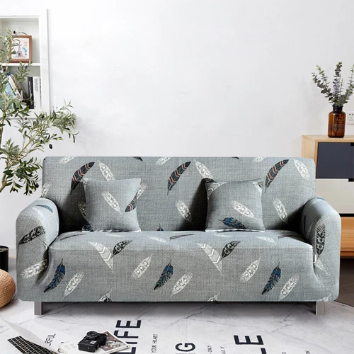 Printed Slipcover Sofa Covers Spandex Stretch Couch Cover Furniture Protector - Picture 71 of 89