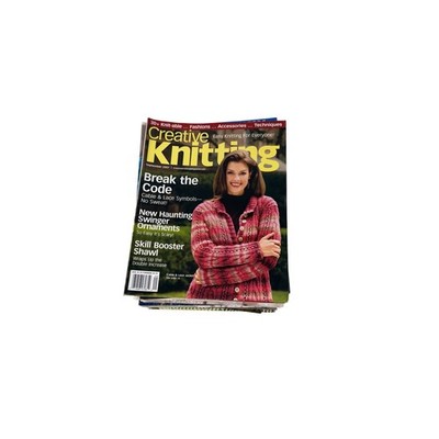 Lot of 33 Knitting Crochet Magazines Creative Knitting Knit Simple Interweave
