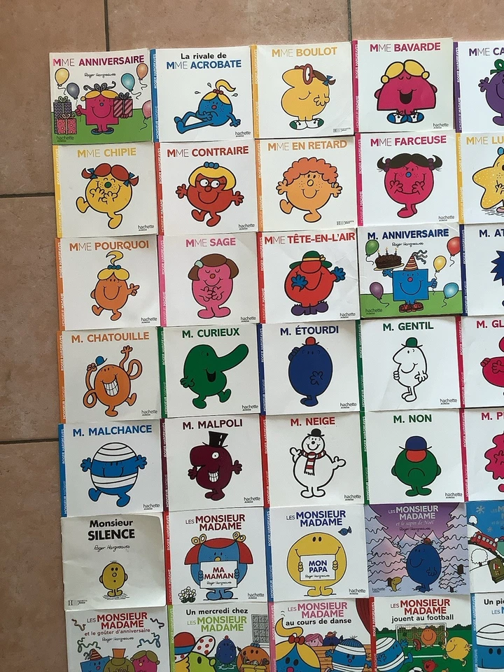 Lot De 85 Livres Monsieur Madame Roger Hargreaves - Photo 4/4