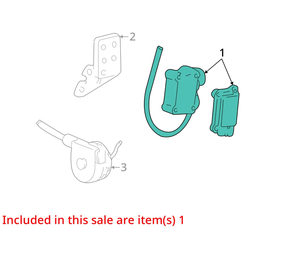 Conjunto de servo control de crucero ECM chasis compatible con 03-05 AVIATOR 4241248 Foto 2 de 3