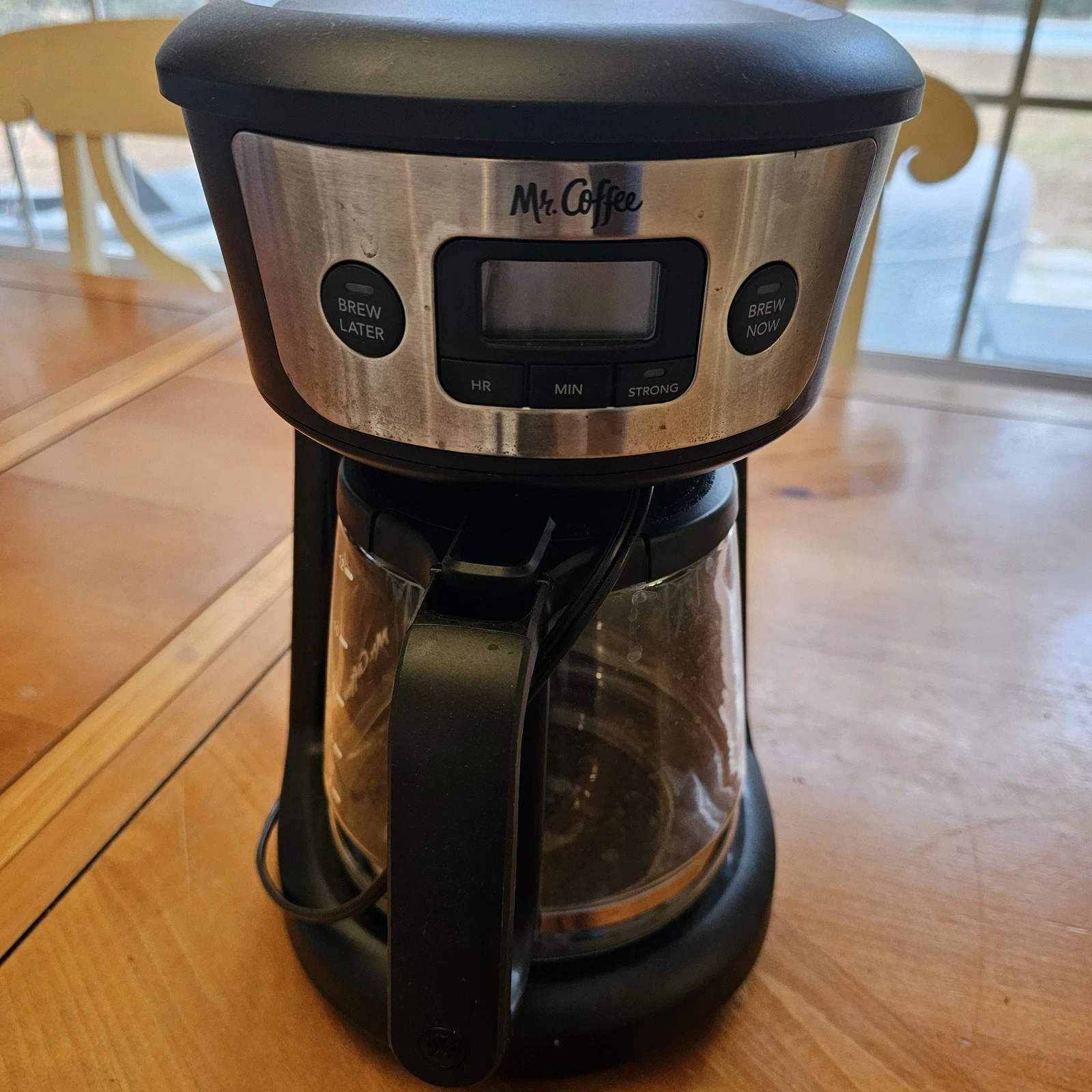 Mr. Coffee 12-Cup Programmable Black Coffee Maker Model