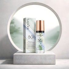 SADOER SPF 50+ PA+++ Sunscreen Isolation Cream – Three-Color Correcting Formula