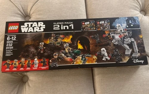 LEGO 66555 Star Wars Super Pack 2-in-1 RETIRED Sealed Fast Ship!