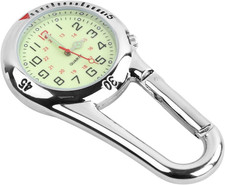 Taschenuhr mit Karabine Leuchtendes Krankenschwester Uhr für Outdoor-Aktivitäten