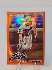 2010 Topps Chrome Daniel Murphy Orange Refractors #33 Card