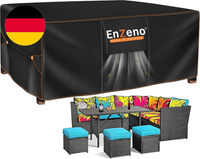 Enzeno Abdeckung FüR GartenmöBel,242X182X100Cm,Wasserdicht LoungemöBel Abdeckung