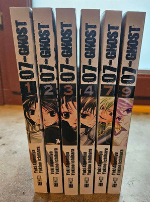 Manga 07-Ghost 1-4, 7,9