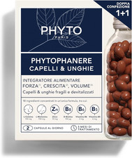 Phyto Phytophanere Integratore Capelli e Unghie 180 Capsule Confezione Doppia