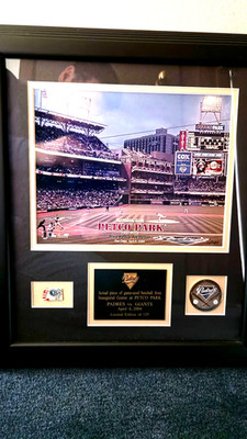 San Diego Padres April 2004 Inaugural Game Petco Park Plaque #11/125