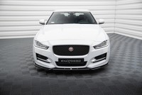 Maxton Design Frontlippe V.2 Passend FüR Jaguar Xe R-Sport X760 Schwarz Hochglan