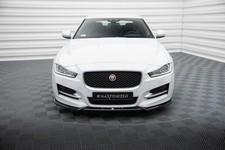 Maxton Design Frontlippe V.2 passend für Jaguar XE R-Sport X760 schwarz Hochglan