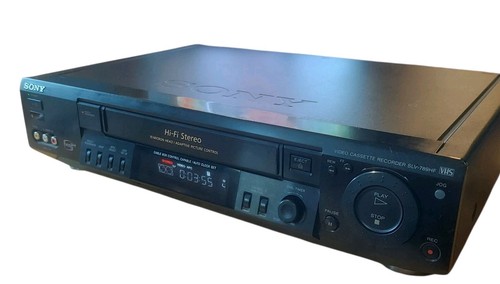 Sony SLV-789HF VCR Plus 4 Head Hi-Fi Stereo VHS Casette Player/Tested Good! - Picture 2 of 8