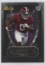 2022 Wild Card MATTE Black - Silver Frame / Purple John Metchie III Shield 0c4