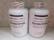 Quercetin 800mg w/ Bromelain Supports Cardiovascular Immune Antioxidant 240 Caps