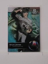 2023 Bowman Platinum Druw Jones #TOP-47 Aqua Ice 002/250  RC