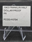 1963 Benjamin Franklin Half Dollar Silver Proof