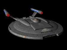 Star Trek Enterprise NX-01 Starship Display Model 3D Printed 20cm (8")