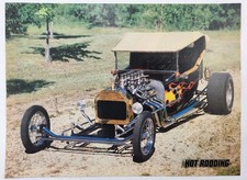 1915 Ford T Bucket Custom Roadster Hot Rod Original Two Page Print Ad