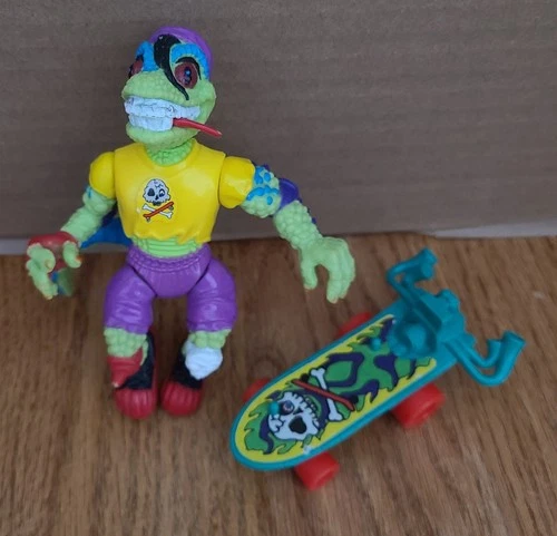 TMNT Vintage 1990 Mondo Gecko Complete