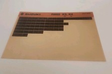 Suzuki Parts Catalog RM65 K3 K4 Microfiche Reader July 2003.