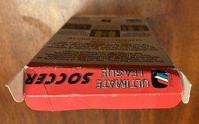 Nintendo NES Ultimate League Soccer game and BOX- tested - Authentic