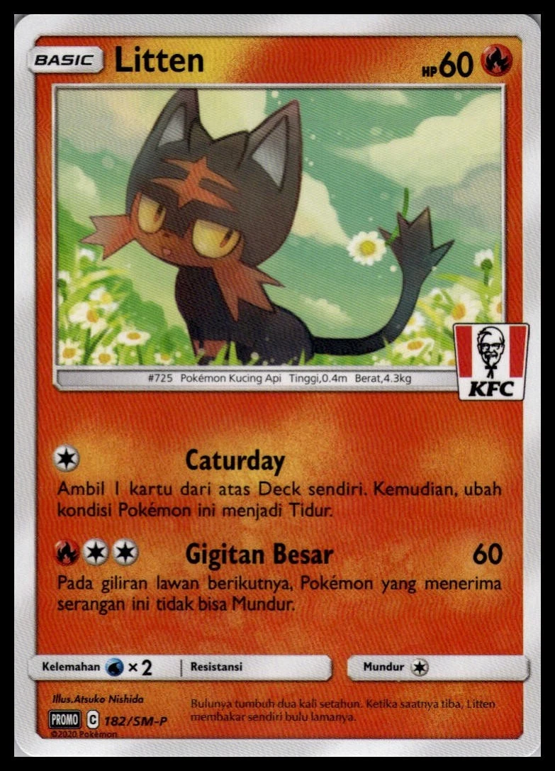 litten pokemon card price Pokemon - Sun & Moon - Unbroken Bonds - Litten main image 0