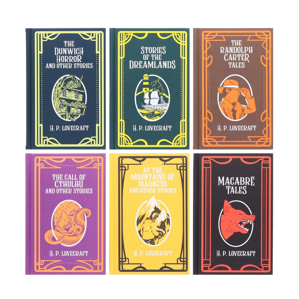 The H.P Lovecraft 6 Books Collection Box Set - Fiction - Hardback