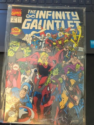 The Infinity Gauntlet Lot Of 2 (Marvel 1991) Jim Starlin Stan Lee (issues 2  3 )
