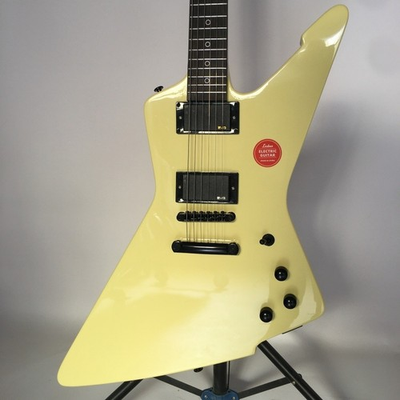 #ad Yellow James Hetfield Explor Electric Guitar Circle inlay H H Pickup Black Parts $216.90