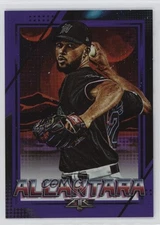 2020 Topps Fire Purple /99 Sandy Alcantara #125