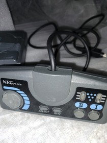 NEC PC Engine CoreGrafx With Controller & AV Cable. Power Source Not Included.