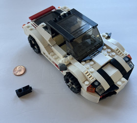 Lego Creator 31006 Highway Speedster 3 in 1 Missing Pieces + Manual