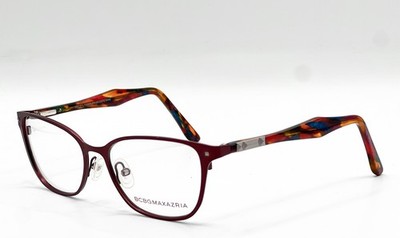 NEW BCBGMAXAZRIA CELESTE WINE AUTHENTIC EYEGLASSES 49-15