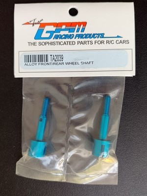GPM RACING ALUMINIUM RADACHSEN FÜR TAMIYA TA-01 TA-02 TL-01 TA-04 TA-05 DF-01