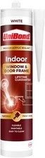 UniBond Indoor Window & Door Frame Sealant, White Acrylic Sealant, Paintable fr