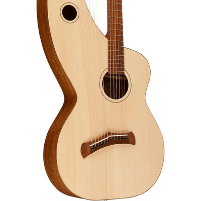 Tonedevil Guitars S12 Symphony Harp Guitar Natural