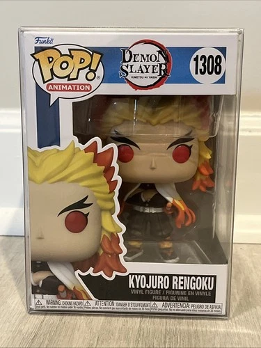 Funko Pop! Demon Slayer: Kimetsu no Yaiba - Kyojuro Rengoku #1308 Pop Protector