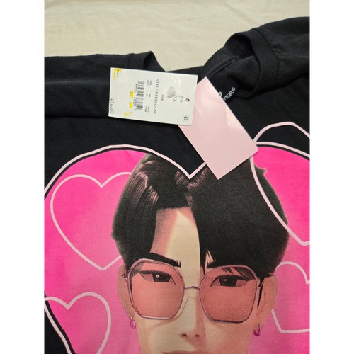 K-Pop Demon Hunters Jinu Graphic T-Shirt Netflix Black XL New - Afbeelding 4 van 4