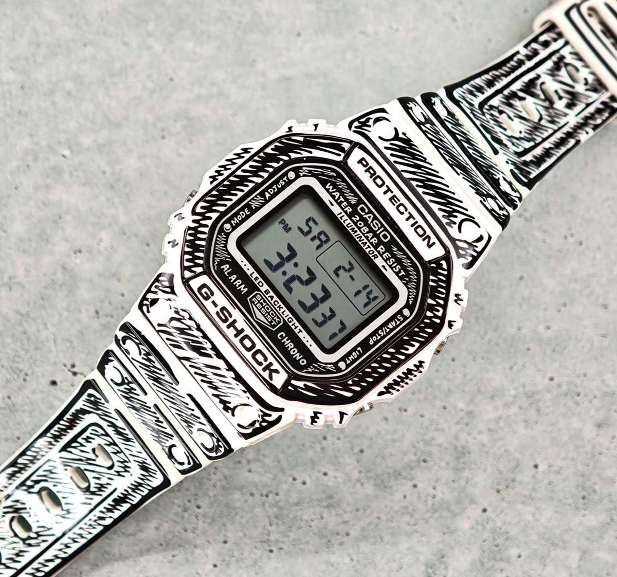 Casio G-Shock DW-5600JV-7JR Joshua Vides Collab Watch Limited