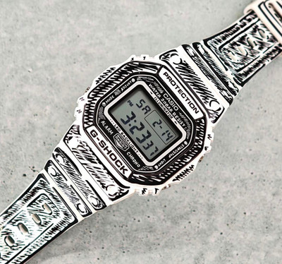 Casio G-Shock DW-5600JV-7JR Joshua Vides Collab Watch Limited