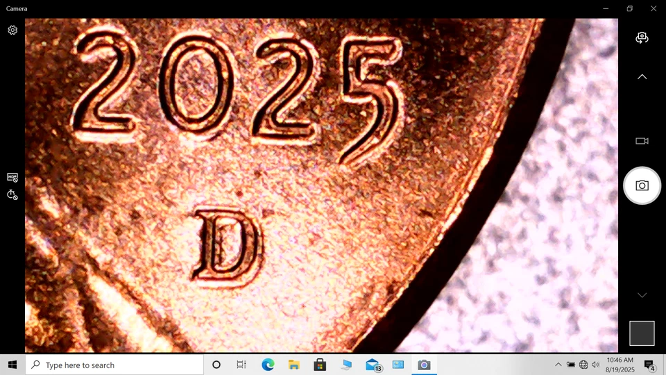 ⚜️⚜️2025 D Lincoln Shield Penny Major Errors DDO / DDR Brilliant Red  - Image 3 of 4