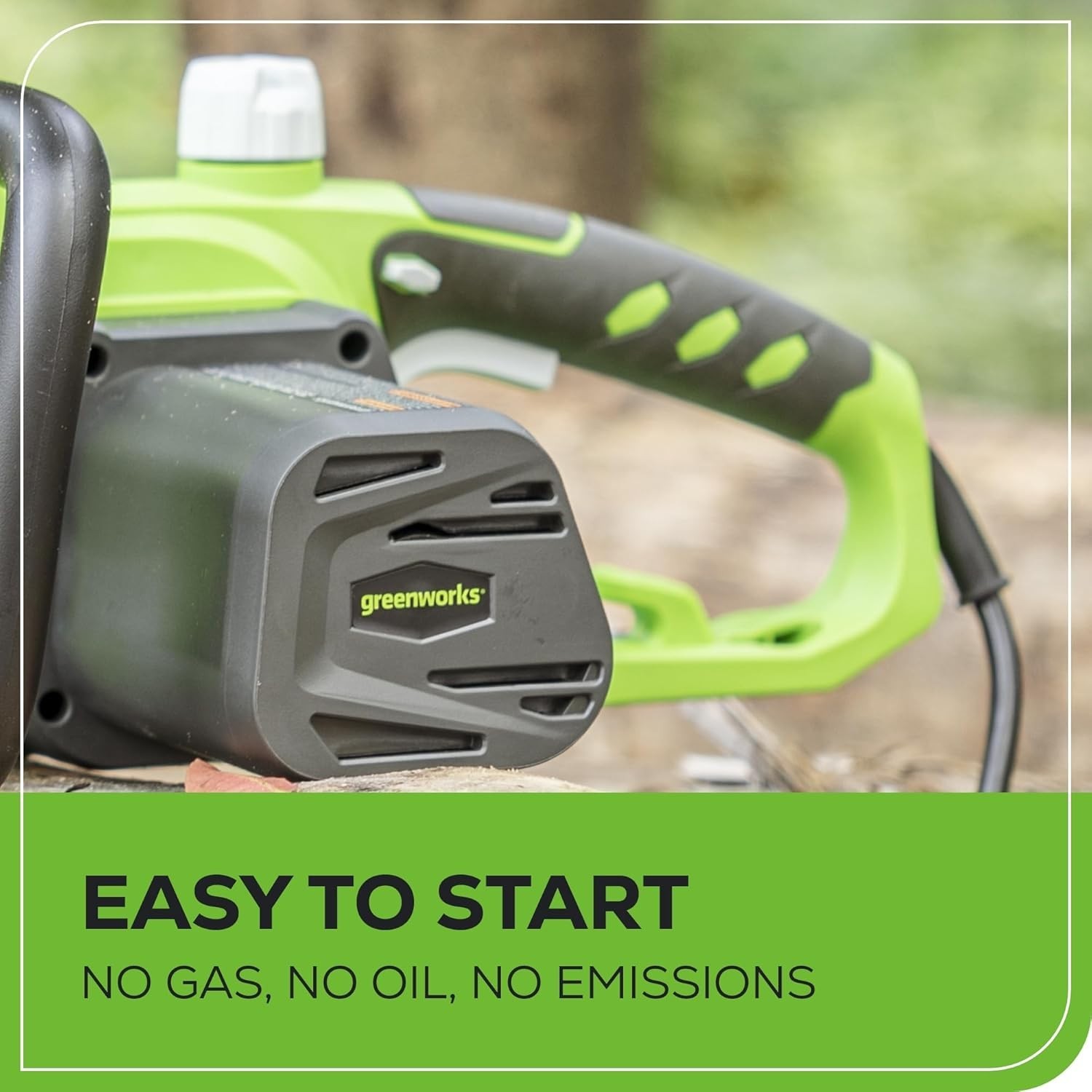 Greenworks 14.5 Amp 18"Corded Electric Chainsaw with Oregon Bar & Chain