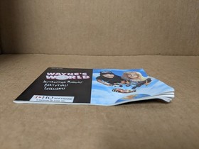 Original/Authentic Wayne's World Nintendo NES Instruction Manual Only