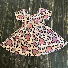 Mouse Shape Animal Print Animal Kingdom Inspired Dress