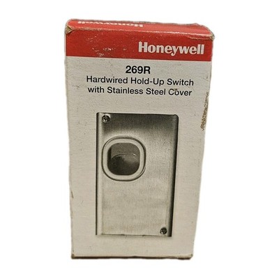 Honeywell 269R Hardwired Hold-Up Switch Alarm Device with Stainless Steel Sealed